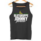 Blutgruppe Johnny Positiv Tank Top