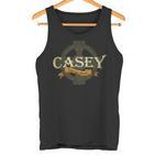 Casey Irischer Nachname Casey Irish Family Name Keltisches Kreuz Tank Top