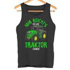 Children's Mir Reichts Ich Geh Traktor Fahren Tracker Tank Top