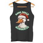 Christmas Goose Dolle Christmas Christmas Tank Top