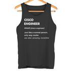 Cisco Engineer  Tank Top