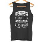 Clarinettist Musician Das Ist So Ein Clarinettes Ding Tank Top