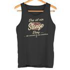 Damen Das Ist Ein Stange Ding Lustiges Familie Stange Mit-Ausschnitt Tank Top