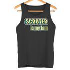 Damen Scooter Rider Scooter Ist Mein Ding Mit-Ausschnitt Tank Top