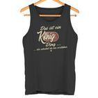 Das Ist Ein König Ding It's A King Ding Family Tank Top