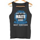 Das Ist Ein Malte Dingorname Tank Top