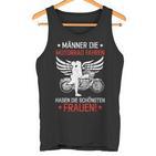 Die Motorcycle Fahren The Motorcycle Driving Motorcycle Tank Top