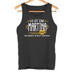 Es Ist Eine Martina Sachen  Personalised Tank Top