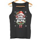 Floristin Elfe Weihnachten Elfen & Weihnachtselfen Tank Top