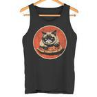 Cat Pizzaintage Tank Top