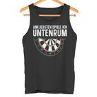 Dart Am Liebsten Spiele Ich Untenrum Tank Top