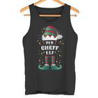 Elf Christmas Ich Bin Der Chef Elf Tank Top