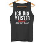 Slogan For Meister Crafts  Tank Top