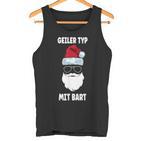 Geiler-Typmitbart Christmas Beard Tank Top