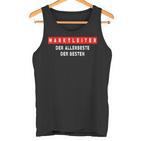 With German Market Leader Der Allerbeste Der Besten Kollege Tank Top