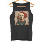 Golden Retriever Dog Christmas Tank Top