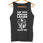 Hab' Mich Röntgen Lassen Ironie Office Sarcasm  Tank Top