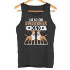 Hundehalter Sachen Ist So Ein Bullterrier Ding Bullterrier Tank Top