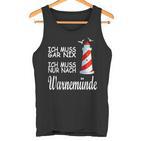 Ich Muss Nur Nach Warnemünde Tank Top