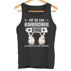 Ist So Ein Rabinchen Ding Rabbit Tank Top