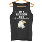 Ist So Ein Weißkopfseeadler Ding Lustiger Spruch Adler Tank Top