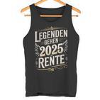 Legends Go 2025 In Retirement  Tank Top