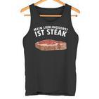 Mein Lieblingsobst Ist Steak Butcher Tank Top