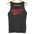 Moore Limited Edition Pärchen Nachname Tank Top