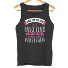 Paso Fino Pferd Pferderasse Das Ist So Ein Paso Fino Ding Tank Top