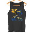 Pfeilgiftfrosch Baumsteigerfrösche Dendrobatidae Blue Cool Tank Top