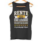 Rente 2025 Rentner 2025 Renteneintritt 2025 Tank Top