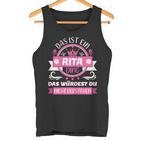 Rita Name Name Day Das Ist Ein Rita Ding Tank Top