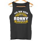 Ronny Ich Bin Kein Klugscheisser Tank Top