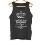 Stolzer Fater Einer Fantastischen Reiterin Sayings Tank Top