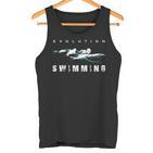 Swimming Evolution Swimmer Sportler Swimming Tank Top