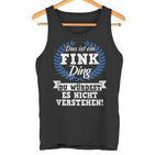 With Text 'Das Ist Ein Fink Ding Du Würdest Es Nicht Understand' Tank Top