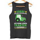 Tractor Trecker Children's Ich Habe Einen Traktor Sehen Tank Top