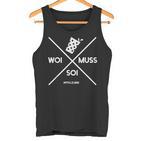 Woi Muss Soi Pfalz Weinschorle Palatine Tank Top