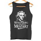 Wolfgang Amadeus Mozart Portrait Salzburg Operaienna Classic Tank Top