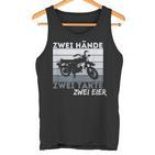 Zwei Hands Zwei Takte Simson Ddr Moped Two Strokeintage Tank Top