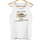 Damen Das Ist Ein Henning Ding Lustiges Familie Henning Mit-Ausschnitt Tank Top