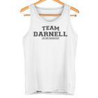 Damen Team Darnell Stolzer Familienname Nachname Mit-Ausschnitt Tank Top