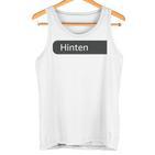 Der Mit Dem Hund Geht Saying Für Das Herrchen Tank Top