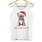 Frenchie Claus French Bulldog Christmas Tank Top