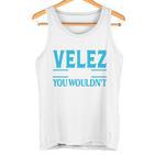 It's Aelez Thing Surname Team Family Last Nameelez Tank Top