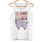 Lama Lama Pyjamas Alpaca Sleep Tank Top