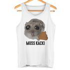 Muss Kacki Sad Hamster Meme Aus Dem Weg Muss Kacken Kaka Tank Top