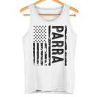 Parra Surname Surname Team Parra Family Reunion Blue Tank Top