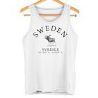 Sweden Sverige Scandinavia Midsommar Swedish Tank Top