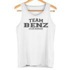 Team Benz Proud Family Name Last Name Gray Tank Top